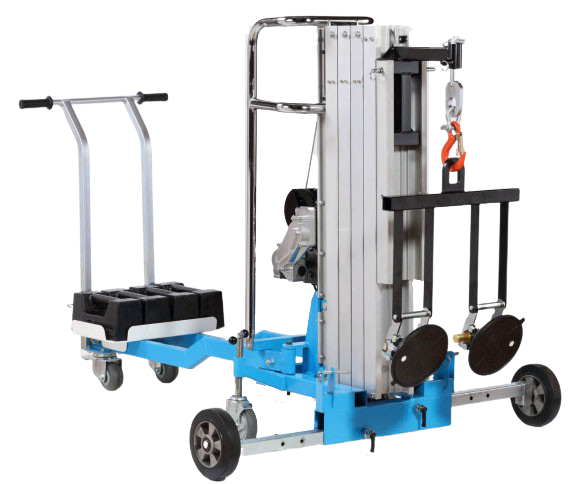 ÉLÉVATEURS DE MONTAGE POUR MARCHANDISES/VITRES KSF